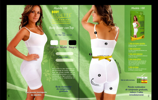 Panty Faja Boxer Con Parche Mod. 6004 – Fajas Body Siluette - México